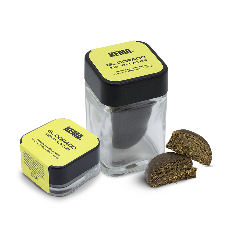Formatos de 3 g y 15 g de Ice-O-Lator - El Dorado KEMA