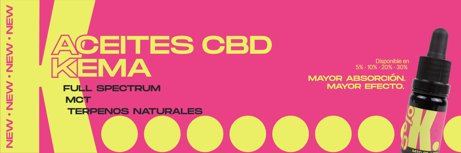 Aceite CBD Full Spectrum: qué significa y qué tener en cuenta antes de elegir porcentaje
