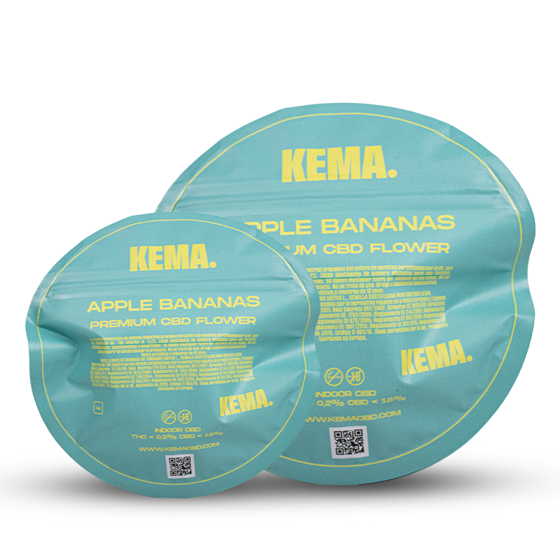 Formatos de flores Apple Bananas Cali CBD KEMA