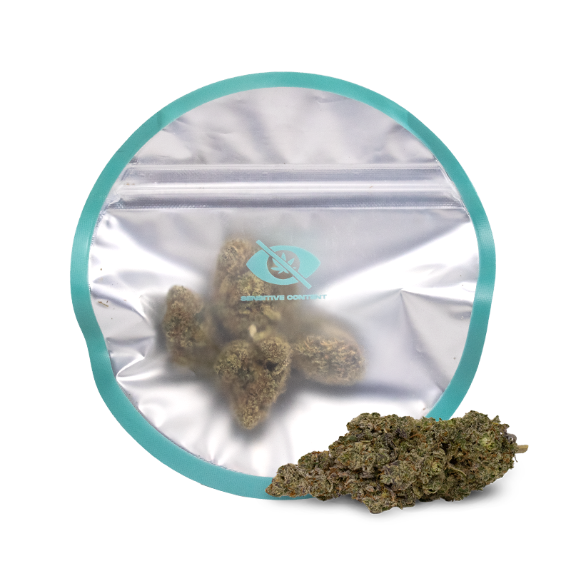 Flores Swizzels Cali CBD KEMA con envase