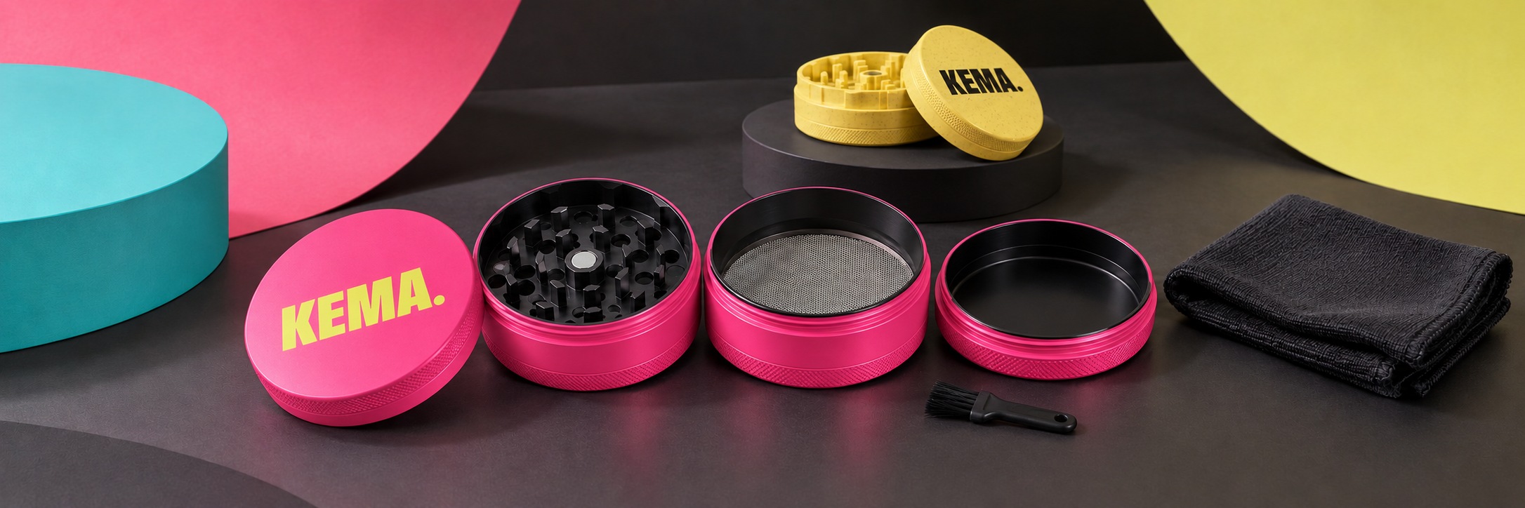 Cómo limpiar un grinder según su material y número de piezas