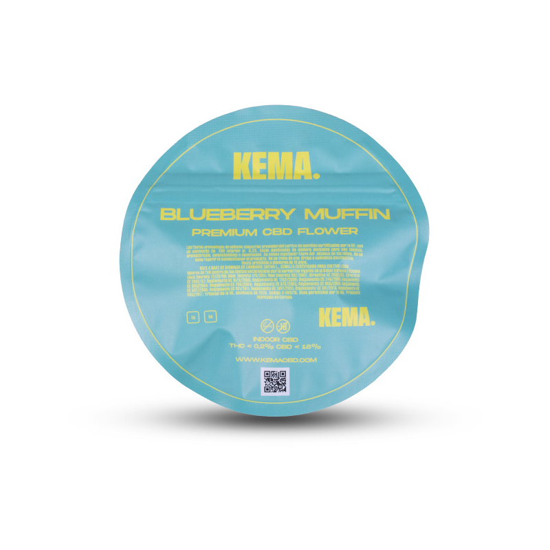 Blueberry Muffin - Flor CBD Premium | KEMA CBD