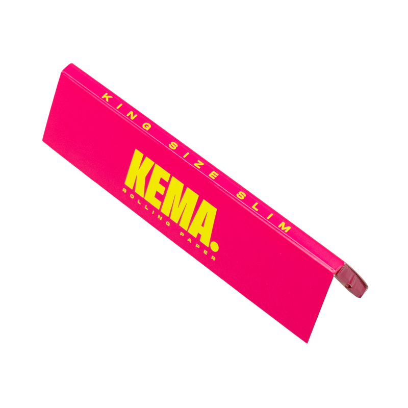 Papel King Size Slim Rosa KEMA - Papel de fumar | KEMA CBD